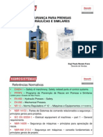 Bloco de Segurança para Prensa Com Nova NR12