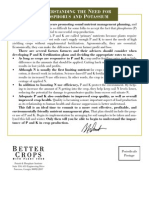 Understanding The Need For Phosphorus and Potassium