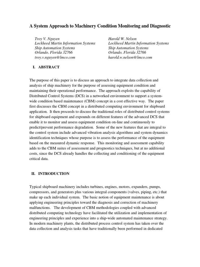 Inspection & Condition Assessment | PDF | Automation | Machines