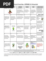 Download September 2013 Grades K-8 Lunch Menu by Medford Public Schools and City of Medford MA SN161696982 doc pdf