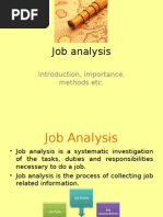Download Job Analysis Ppt by chirjotkaurz SN16170042 doc pdf