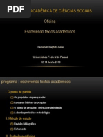 (Versão de Apresentação) Oficina, VIII Sacs. Escrita acadêmica. Parte 1.pptx