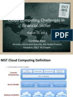 Solutions to Cloud Adoption Challenges within the Financial Services Industry