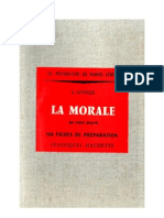 Morale (La) 03 Cours Moyen 160 Fiches de Préparation Levesque-Leclercq 1961