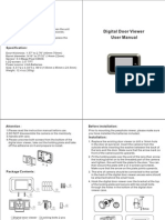 Digital Door Viewer User Manual