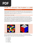 Download Learn How to Solve the Rubiks Cube by coolkrrish SN16172996 doc pdf