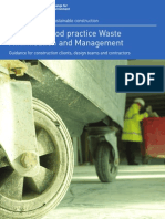 Achieving Good Practice Waste Minimisation and Management