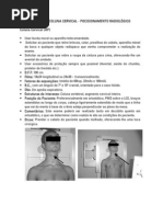 Posion Amen to Col Vertebral