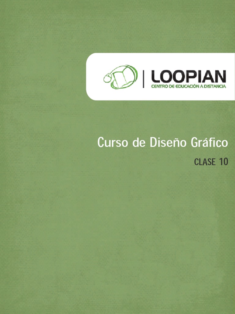 Curso De Diseño Gráfico Clase 10 Parte 1 Pdf Diseño Gráfico Imagen