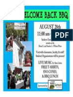 2013 MCEE Welcome Back BBQ