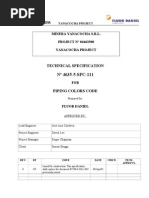 Tnemec Color Guide for Water Pipes | PDF | Sewage Treatment | Yellow