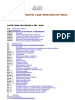 Ebook - Ita Manuale Operativo Per Il Restauro Architettonico - Dei 289 P