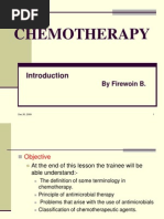 CHEMOTHERAPY Introduction 1