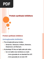 Protein Synthesis Inhibitors