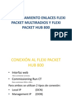 Comisionamiento Enlaces Flexi Packet Multiradios y Flexi Packet