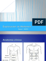 Exploración de Abdomen