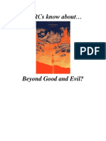 Do RCs Know About Beyond Good and Evil?