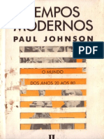 Paul Johnson - Tempos Modernos