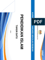 Dokumen Standard Pend Islam Kssr Tahun 1