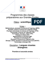 Programme LVE 2013&2014
