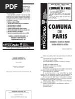 Caderno Documentos Da Comuna