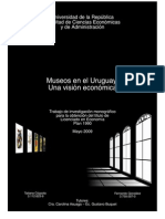 Museos en El Uruguay Una Vision Economica