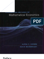 Alpha Chiang Fundamentos Economia Matematica