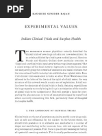 Kaushik Sunder Rajan - The Experimental Values