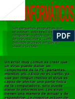 VIRUS INFORMÁTICOS