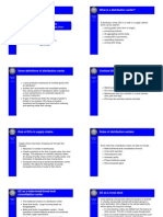 Distribution Centre - Roles & Function