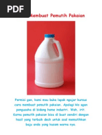 Download Cara Membuat Pemutih Pakaian by mataharicourse SN161841015 doc pdf