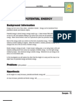 Kinetic and Potential Energy: Background Information