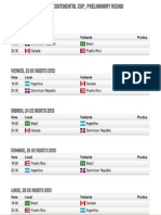 Calendario Copa Tuto Marchand