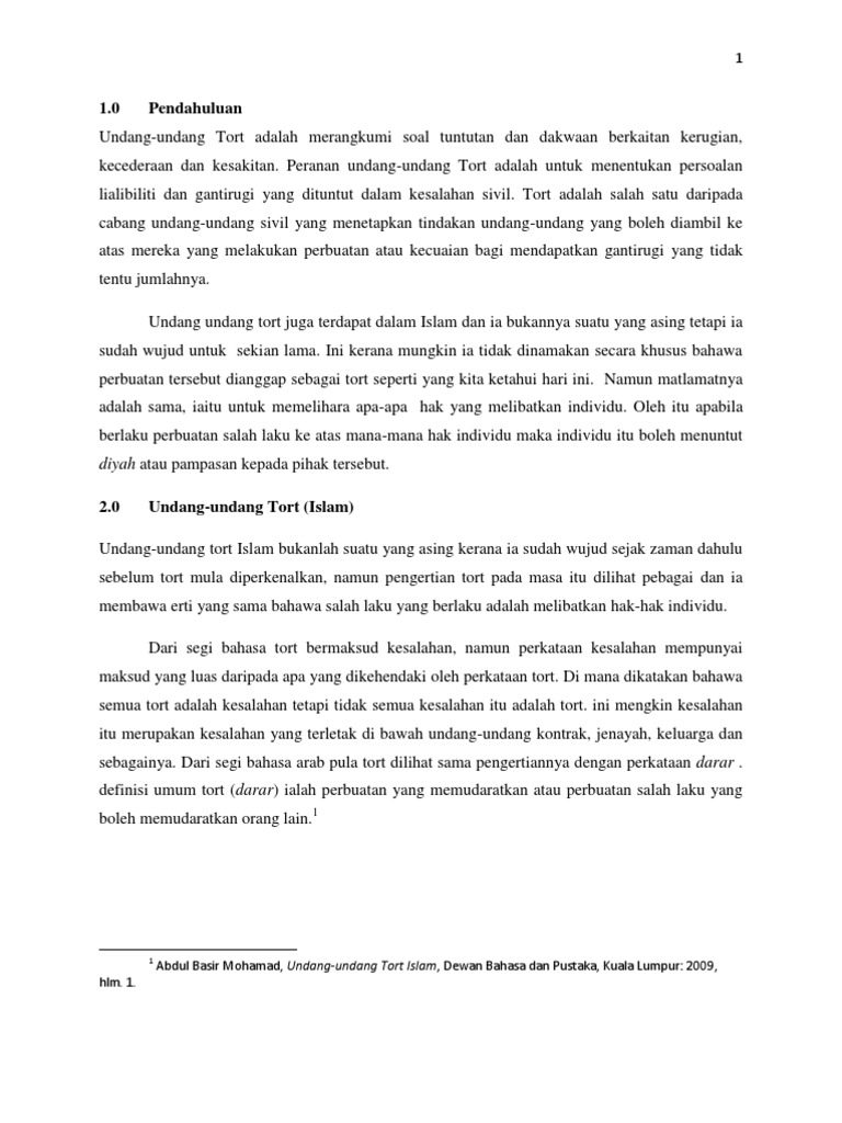 Tort Pdf