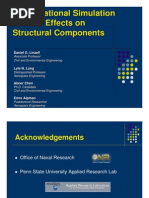 Linzell - Computational Simulation of Blast Effects on Structural Components