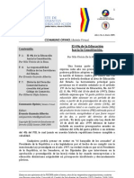Boletín Communis Opinio - Año 1, No. 3, Enero 2009.