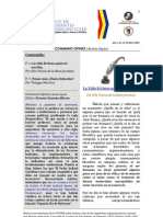 Boletín Communis Opinio - Año 1, No. 13, Abril 2009.