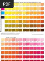 Pantone R Color Bridge Tm Cmyk Ec Impresion Graficos De Computadora