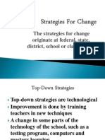 Strategies For Change Power Point