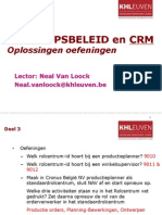 CRM Oplossingen Oefeningen