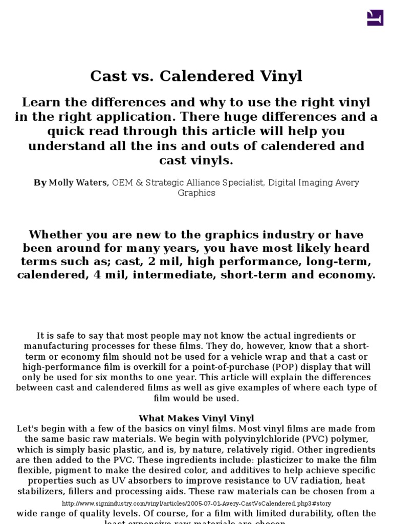 cast-vs-calendered-vinyl-pdf-polyvinyl-chloride-casting