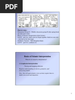 Basics of Seismic Interpretation