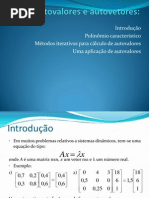 Autovalores e Autovetores