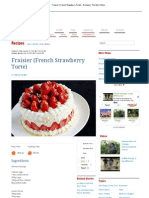 Fraisier (French Strawberry Torte) 