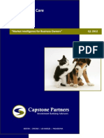 Capstone - Pet & Animal Care Q1 2012