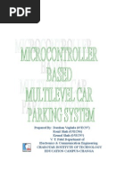 Download Microcontroller Based Multilevel Car Parking system by darshanv99 SN16189396 doc pdf
