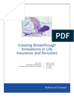 Creating Breakthrough Innovations in Life Insurance