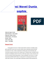 Resensi Novel Sophi's World