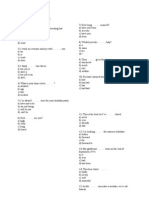  English Language Placement Test 