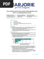 PA13 Margolies Poll - August 2013